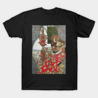 Vintage Victorian Calendar Art T-Shirt